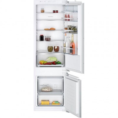 Встраиваемый холодильник с нижней морозильной камерой Neff KI5872F31R - Фото